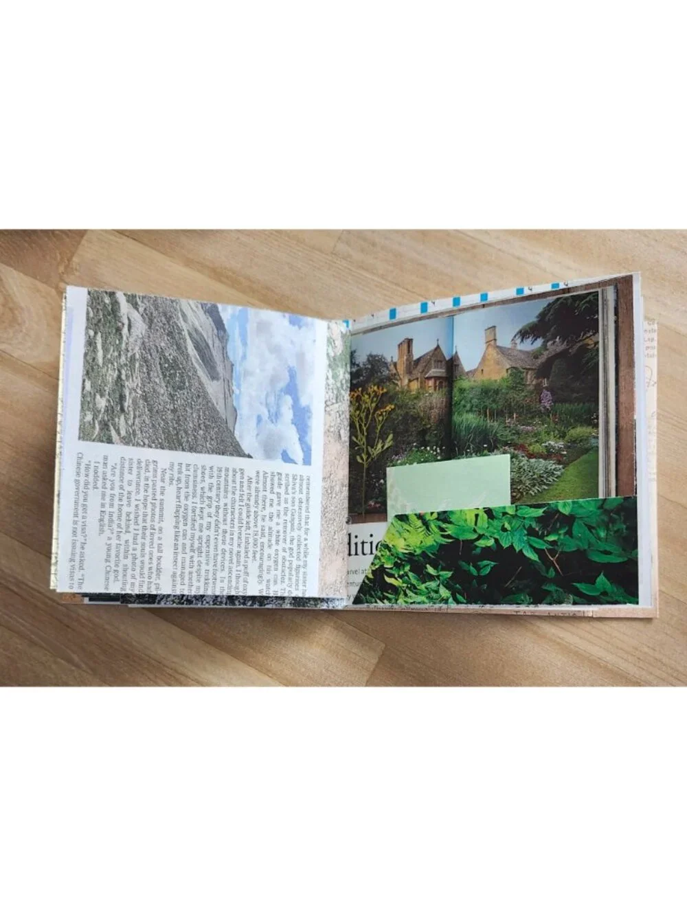 Travel Theme Junk Journal Handmade 66 pages